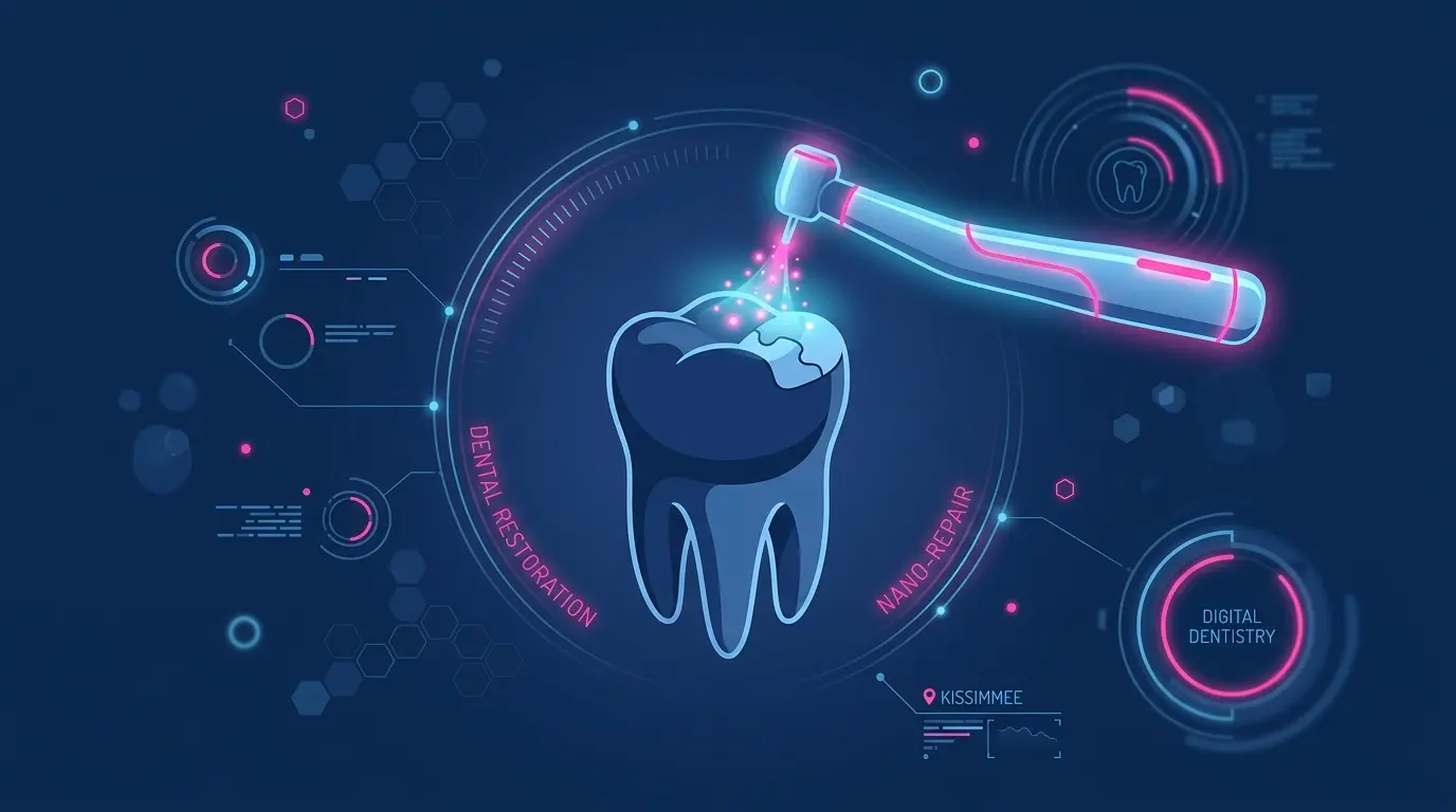 Restauração dentária em Kissimmee: quando tratar dentes quebrados ou com cárie